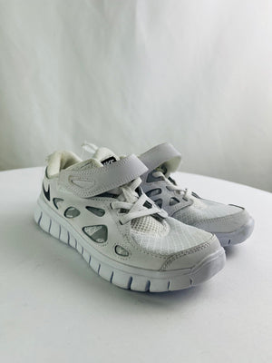 Nike Free Run 2 PS Youth Sneakers in White Size 1Y | DA2689-100