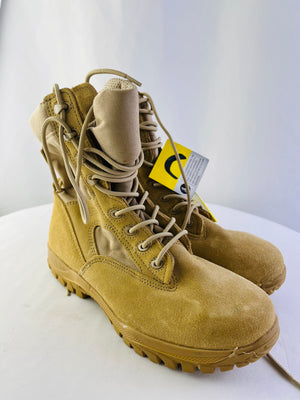 Belleville 312ST Tan High Clearance Steel Toe Combat Boot Men's 9.5R NWT