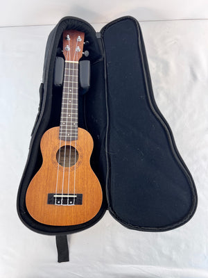 Hricane UK-21 Natural Ukulele with Soft Case