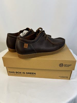 Clarks Collection Shacre II Run Beeswax Brown Moccasin Casual Men's 8 EU 41