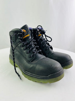Brahma Combustion 6" Steel Toe Black Work Boots Women's 7.5 | WNBR42EZ001