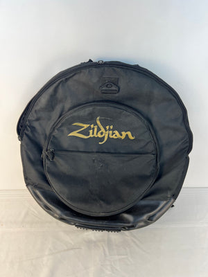 Zildjian 24" Cymbal Carry Bag - Backpack Style - 3 Zippered Pockets Black