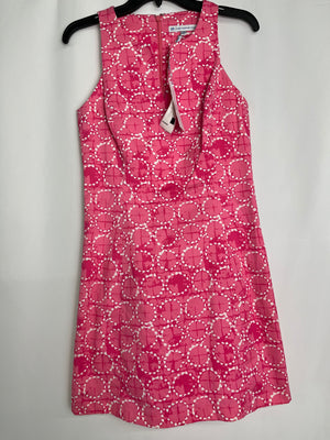 Southern Tide Smoothie Pink Sand Dollar Dress Size 4 NWT
