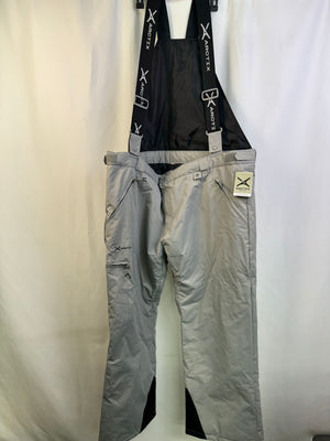 NWT Arctix Men's Endurance Suspender Bib Overalls Gravel Gray Ski Pants 4XL 32