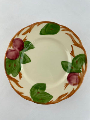 1995 Franciscan Earthenware Apple Pattern 8" Plates Set of 6
