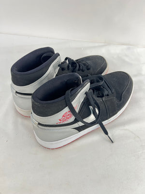 Nike Air Jordan 1 Mid Men's Size 9.5M Johnny Kilroy 554724-057 Black Metallic
