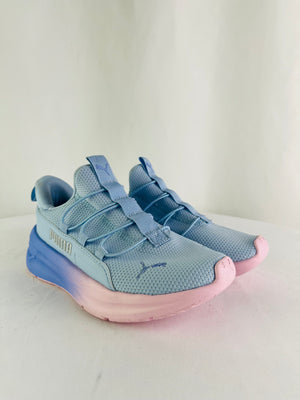 Puma One4All 2.0 Glitter Haptotropic-Lavender-Pink Girls Sneakers 2C | 312531-02