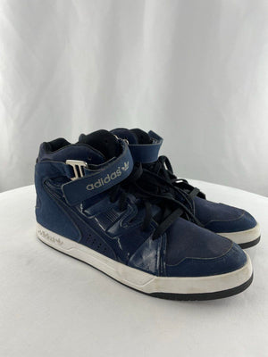 ADIDAS MC-X1 Blue Mid Top Ankle Strap Men's Sneaker Size 9