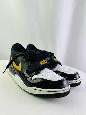 Nike Air Jordan Legacy 312 Low Black Metallic Gold Sneakers Men 12.5 CD7069-071