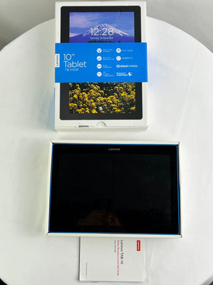 WiFi Only Lenovo Tab 10 16GB Black TB-X103F