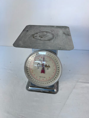 Vintage Cabelas Stainless Steel Platform Scale 44lb 20KG Capacity