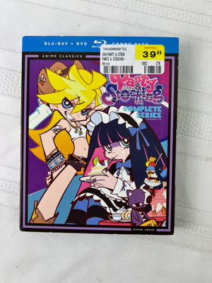 Panty & Stocking with Garterbelt: Complete Series Blu-Ray + DVD, 13 Episodes