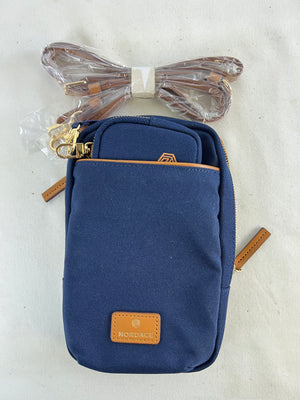 Nordace Siena Phone Crossbody Bag Navy Blue with Mini Pouch & Detachable Strap