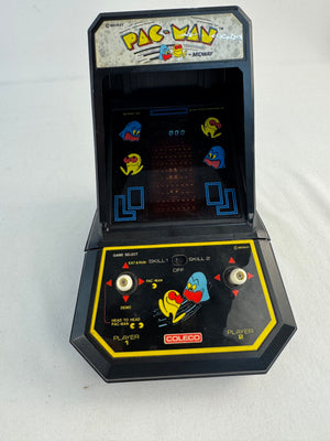 Vintage 1981 Coleco Midway Pac-Man Tabletop Arcade Game Model 2390 TESTED VFD
