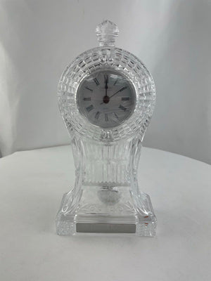 Things Remembered Pendulum Crystal Clock 52571 w/ Box