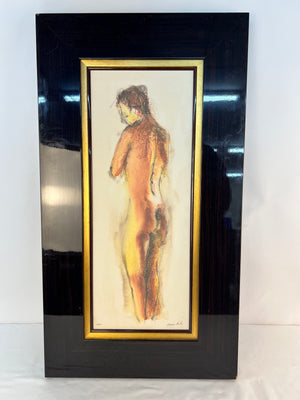 Diane North Peaceful Leisure I Nude Female Figure Art Print Limited Ed 14/500