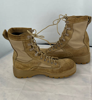 Bates Women's Tan Combat Desert Military Tactical Work Boots 09-D-0033 Size 4.5W