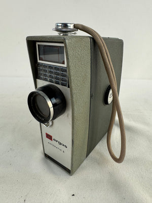 Vintage 1962 Argus Automatic 8 8mm Movie Camera Cinepar 13mm Lens MOTOR RUNS
