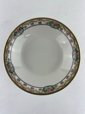 Vintage Theodore Haviland Limoges France Set of 9 Soup Bowls Floral