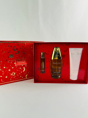 Estee Lauder Beautiful Perfect Trio 2.5oz NIB Fragrance Set