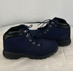 Timberland Men's Navy Blue Canvas Field Hiking Boots A1K35 AO759 Size 10