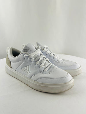 adidas Park Street White Casual Sneakers Mens Size 9.5