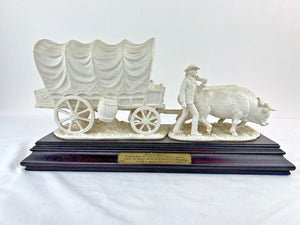 RARE #068/400 “Westward Bound” Goebel Porcelain Figurine Bisque Statue