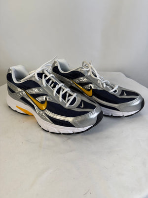 Nike Initiator Obsidian Metallic Silver Team Gold Men's Size 12 IB4467-451 Y2K