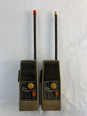 Vintage GE General Electric Walkie Talkie Pair Model 3-5954 Starcode - UNTESTED