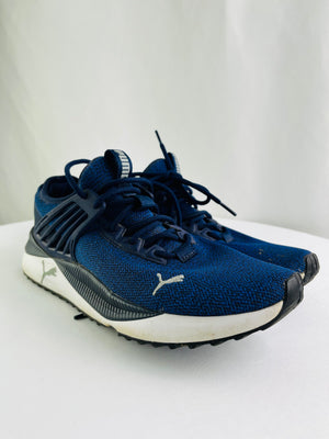 Puma Pacer Future Knit Blue Men's Running Sneakers Size 10 | 380603-01
