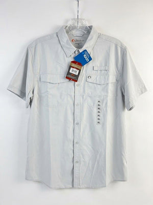 NWT The American Outdoorsman Cooling Short Sleeve Shirt Gray Size XL