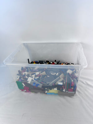 LEGO Bulk Lot 14.6 lbs Mixed Bricks Pieces Parts Clean Loose Unsorted Blocks