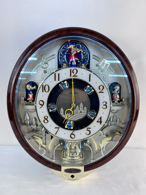 Seiko Melodies In Motion QXM160 QXM160 Musical Wall Clock Beatles Songs UNTESTED