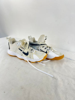Nike React Hyperset White Black Gum Volleyball Basketball Shoes CI2955-100 Sz 8