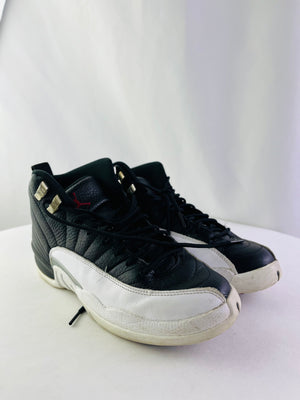 Air Jordan 12 Retro Playoff 2022 GS Mid Basketball Sneakers 6.5Y Women Size 8