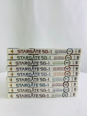 Stargate SG-1 Complete Series Seasons 1-4 & 6-10 Sci-Fi TV Show Good Condition