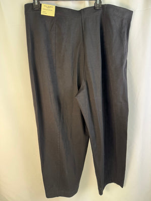 Max Studio London Women's Barrel Leg Trousers 1X