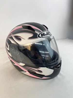 HJC Session CL15 Women's Motorcycle Helmet Size Large Pink & White