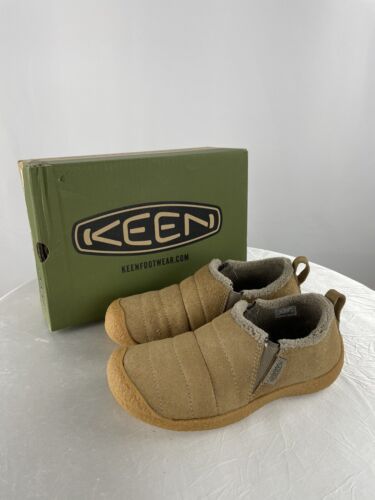 Keen Howser Wrap Slip-On Shoes Slippers Light Brown Size 7 Women's New w/ Box