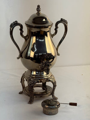 VTG Sheffield Silver Company (Reed & Barton) 25 cup Hot Tea/Coffee Urn w/Box