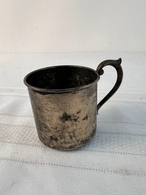 Vintage Alvin Lullaby Sterling S168 Silver Baby Cup 1960