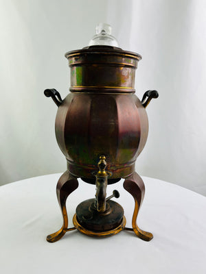 Universal Copper Coffee Urn Percolator landers Frary & Clark Pat. 1906 Antique