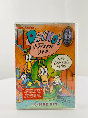 Rocko's Modern Life The Complete Series 8 Disc DVD Set Factory Sealed Animation