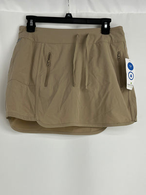 Magellan Outdoors Fish Gear Water Repellent Tan Skort XS NWT UPF 30