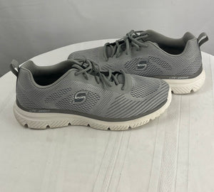 Skechers Men's Grey S Sport Lightweight Relax Fit Sneakers Size 11.5