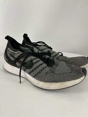 Nike Air Zoom Mariah Flyknit Black & White Sneaker Athletic Men's 14