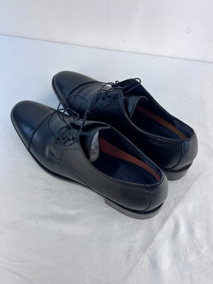 Cole Haan Lenox Hill Mn's Size 12 M Black Leather Cap Toe Oxford Shoes C11630