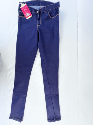 Lady Sensual Premium Skinny Jeans NWT Women's 6 Long Dark Indigo Blue
