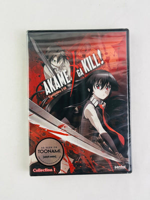 AKAME GA Kill! Collection 1 Episodes 1-12 DVD Set Factory Sealed Anime