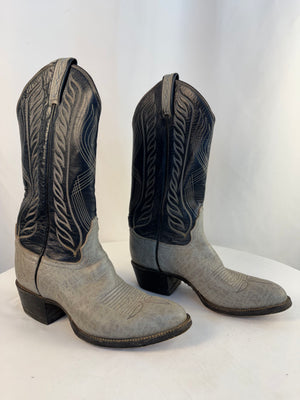 Nocona Boots Vintage Grey And Blue Blue Western Boot Men's 6.5